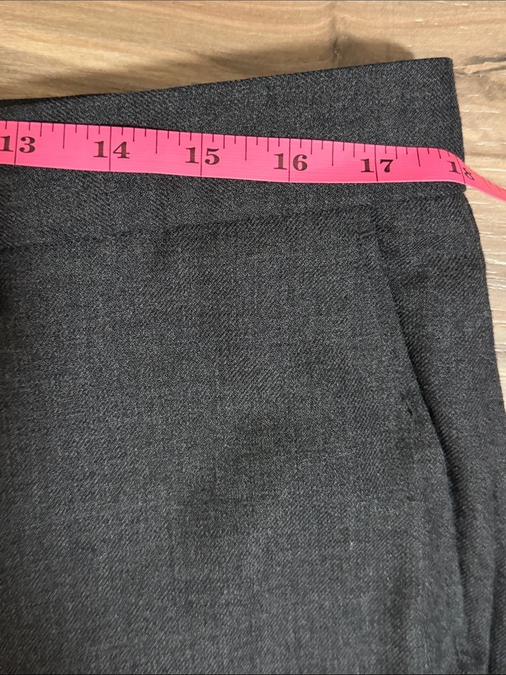J Crew Pants Mens 36x34 Charcoal Gray Wool Regular Fit Dress Slacks Office Work